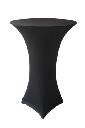 Stehtische schwarze Hussen stretch leihen